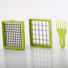 2-in-1 Potato Chipper & Slicer – French Fries Maker with Two-Blade Cutter (1 Pc)