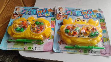 Fishing Game for Kids, Include 12 Pieces Fishes and 2 Fishing Rod, (1 Set)